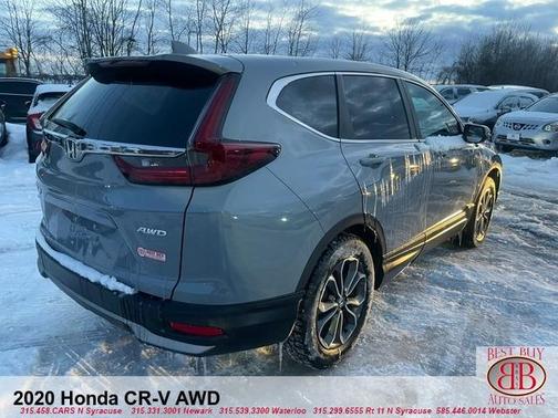 Blue 2020 Honda CR-V EX