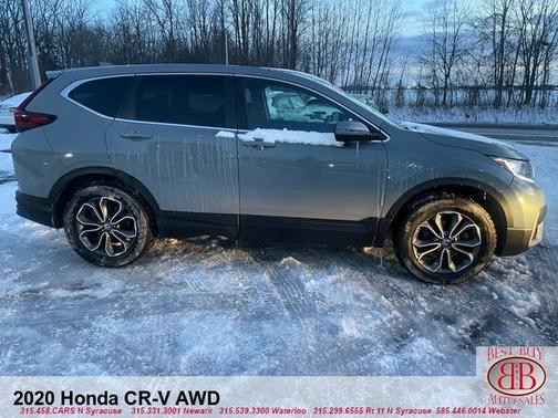 Blue 2020 Honda CR-V EX