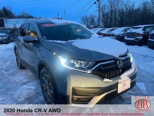 Blue 2020 Honda CR-V EX