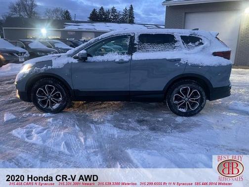 Blue 2020 Honda CR-V EX