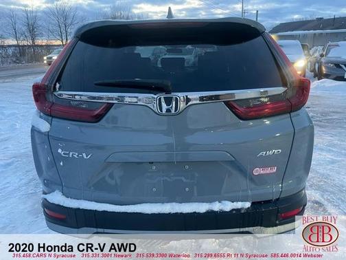 Blue 2020 Honda CR-V EX