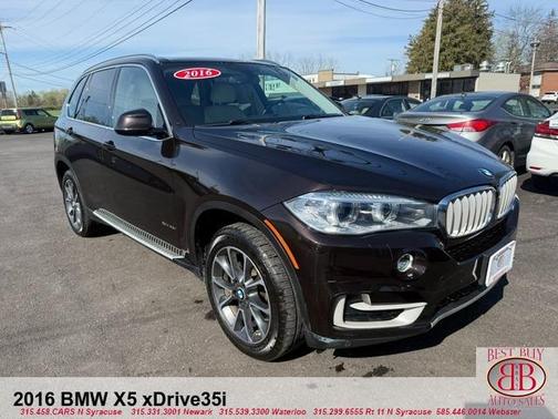 Brown 2016 BMW X5 xDrive35i