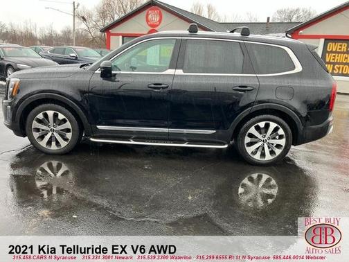 Black 2021 Kia Telluride EX