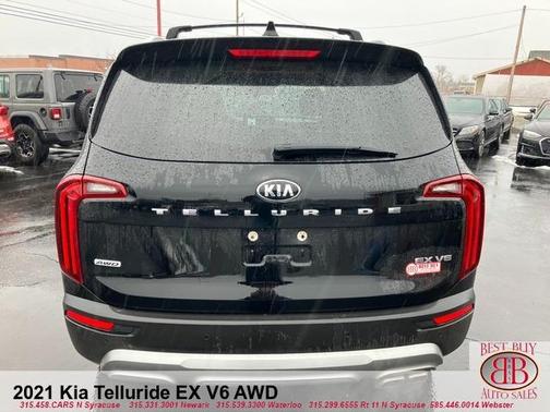 Black 2021 Kia Telluride EX