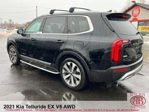 Black 2021 Kia Telluride EX