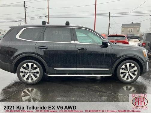 Black 2021 Kia Telluride EX
