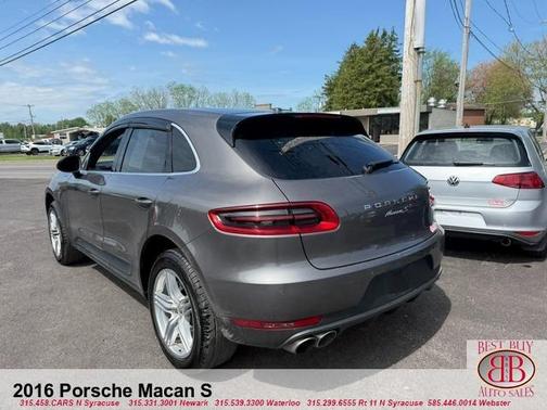 Gray 2016 Porsche Macan S