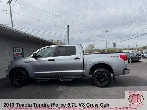Gray 2013 Toyota Tundra CREWMAX