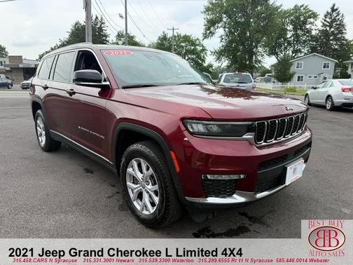 Red 2021 Jeep Grand Cherokee L Limited