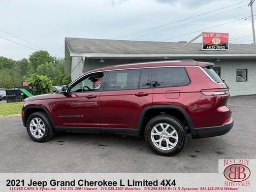 Red 2021 Jeep Grand Cherokee L Limited