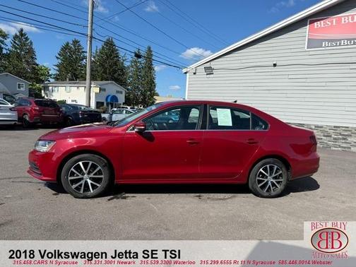 Cardinal Red Metallic 2018 Volkswagen Jetta 1.4T SE