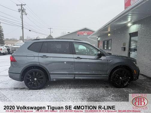 2020 Volkswagen Tiguan 2.0T SE R-Line Black