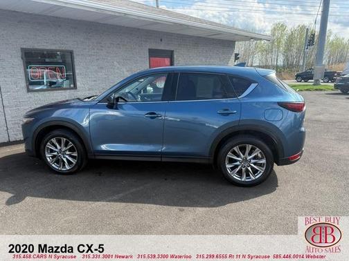 Eternal Blue Mica 2020 Mazda CX-5 Grand Touring