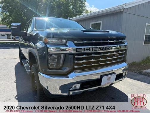 Blue 2020 Chevrolet Silverado 2500 LTZ