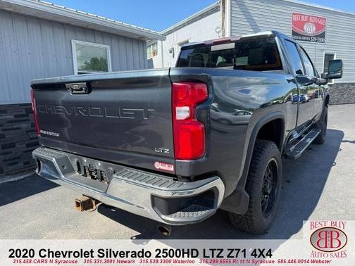 Blue 2020 Chevrolet Silverado 2500 LTZ