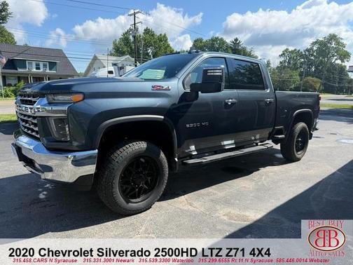 Blue 2020 Chevrolet Silverado 2500 LTZ