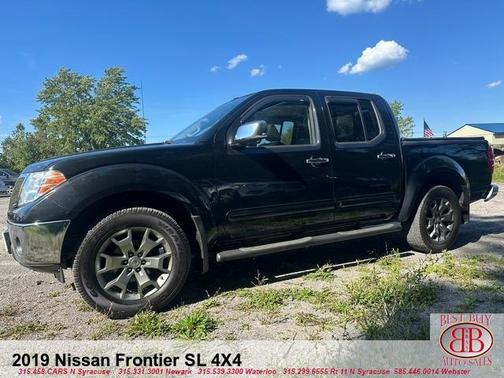 Black 2019 Nissan Frontier SL