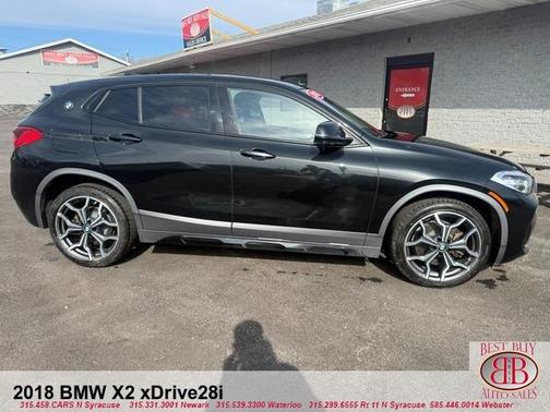Black 2018 BMW X2 xDrive28i