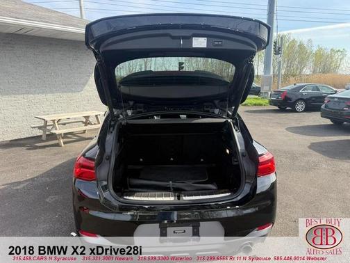 Black 2018 BMW X2 xDrive28i