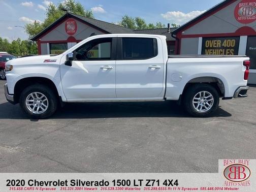 White 2020 Chevrolet Silverado 1500 LT