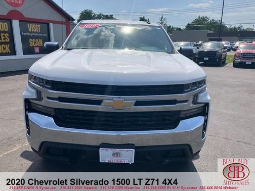 White 2020 Chevrolet Silverado 1500 LT