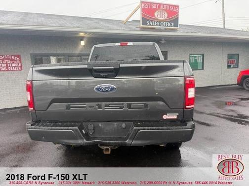 Gray 2018 Ford F-150 XLT