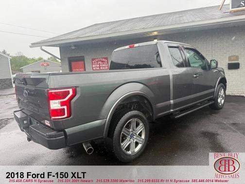 Gray 2018 Ford F-150 XLT