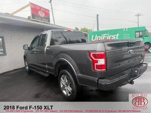 Gray 2018 Ford F-150 XLT
