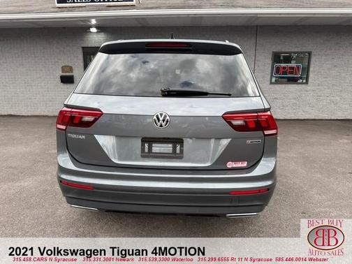 Platinum Gray Metallic 2021 Volkswagen Tiguan 2.0T S