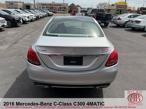 Gray 2016 Mercedes-Benz C-Class C 300 4MATIC