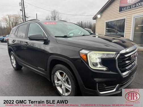 Black 2022 GMC Terrain SLE
