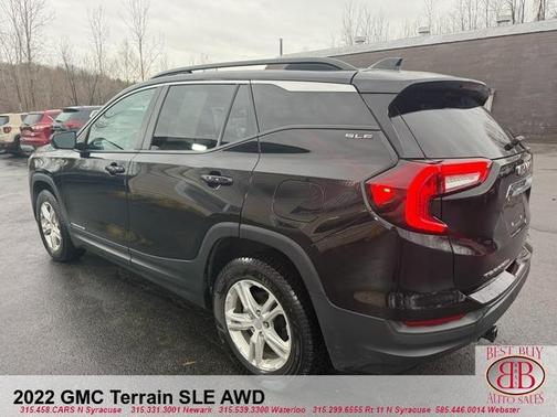 Black 2022 GMC Terrain SLE
