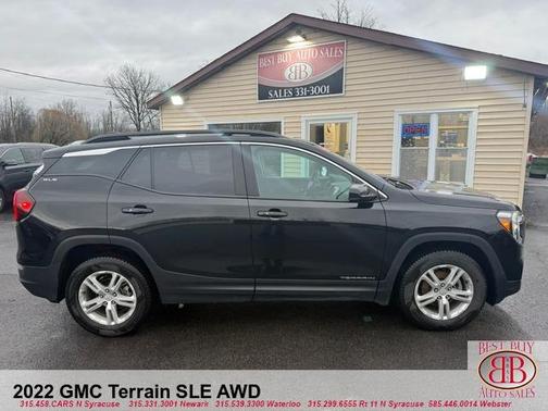 Black 2022 GMC Terrain SLE