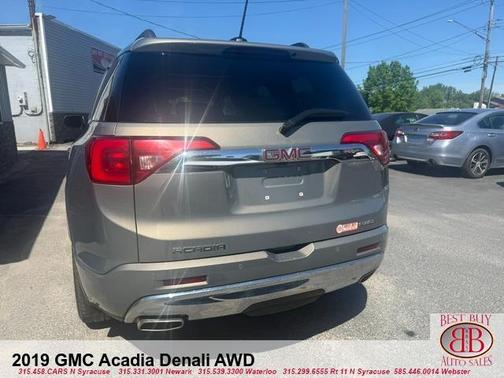 Brown 2019 GMC Acadia Denali