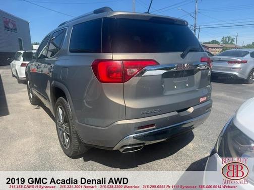 Brown 2019 GMC Acadia Denali