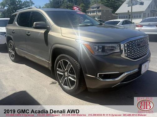 Brown 2019 GMC Acadia Denali