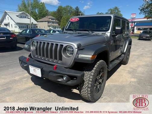 Gray 2018 Jeep Wrangler Unlimited Rubicon