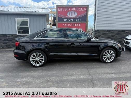 Black 2015 Audi A3 2.0T Premium Plus