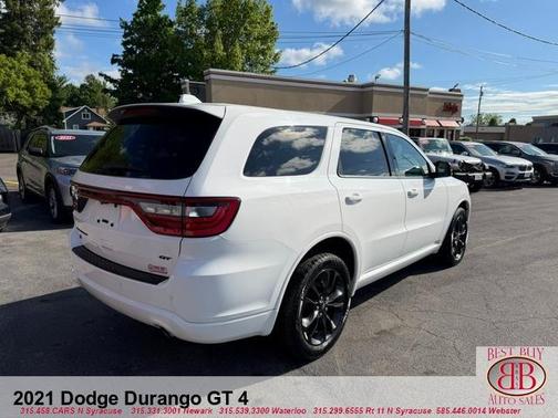 White 2021 Dodge Durango GT