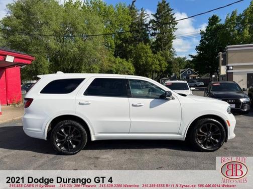 White 2021 Dodge Durango GT