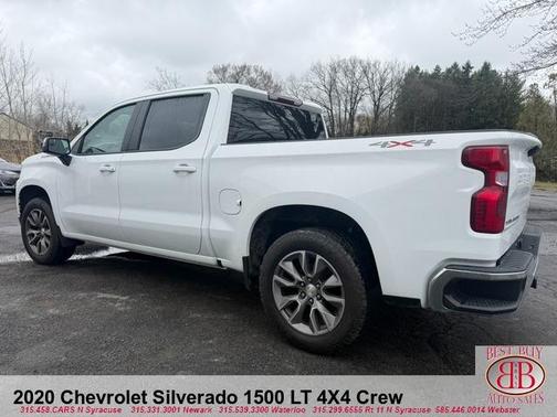 White 2020 Chevrolet Silverado 1500 LT
