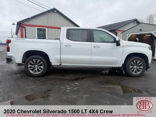 White 2020 Chevrolet Silverado 1500 LT