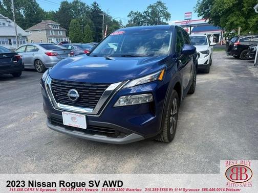 Caspian Blue 2023 Nissan Rogue SV