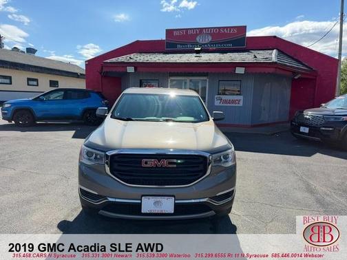 Brown 2019 GMC Acadia SLE-1