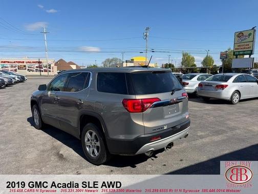 Brown 2019 GMC Acadia SLE-1