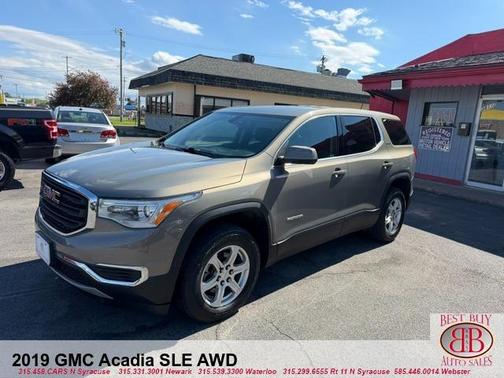 Brown 2019 GMC Acadia SLE-1