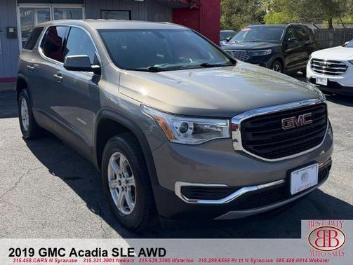 Brown 2019 GMC Acadia SLE-1