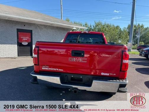Red 2019 GMC Sierra 1500 Limited SLE