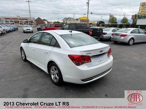 White 2013 Chevrolet Cruze 1LT