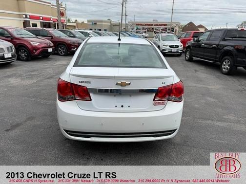 White 2013 Chevrolet Cruze 1LT